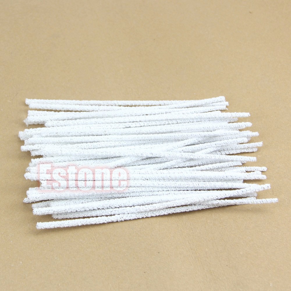 50pcs/Pack For Smoking Tobacco Pipe Cleaning Rod Tool Convenient Cleaner Stick Stems