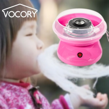 Portable Cotton Sugar Floss Machine Electric DIY Sweet Cotton Candy Maker Girl Boy Gift Children's Day With Free Sticks & Spoon
