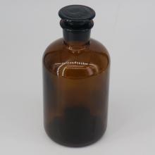500ml Brown Glass Narrow Mouth Bottle With Stooper Lab Chemistry Glassware