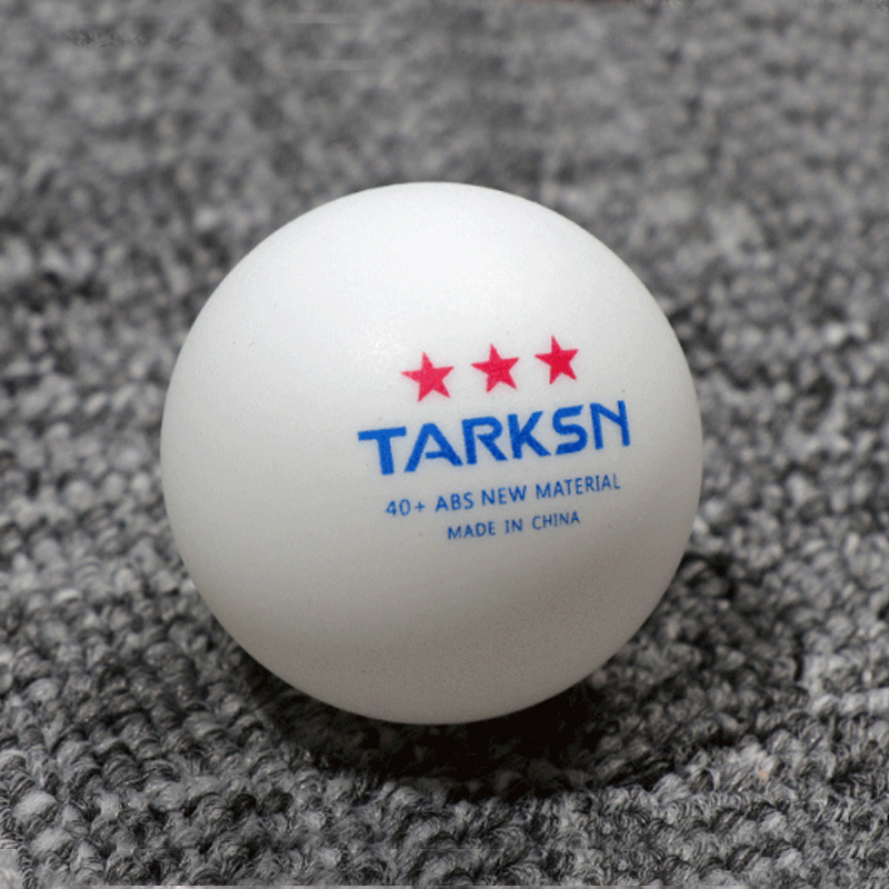 TARKSN 10pcs PRO ABS Material Table Tennis Balls 3 Star 40+mm Plastic Ping Pong Balls for TableTennis Tenis Racket PingPong Ball