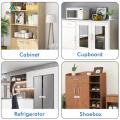 Qshare 8pcs/lot Child Baby Safety Lock Cupboard Cabinet Door Drawer Safety Locks Children Security Protector Baby Care
