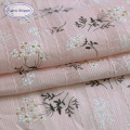 100cm*140cm Elegant Floral Lace Embroidery Cotton Fabric Material For Shirt Dress