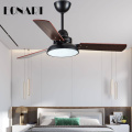42 Inch LED Ceiling fan with lamp roof lighting fan modern bedroom living room kitchen decorate ceiling fans with remote control