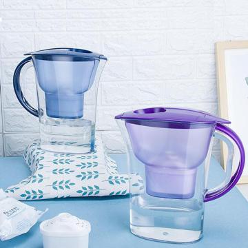 Water Pitcher Pure Healthy Mineral Water with 1 Filter Jug BPA Free Filter Kettle Water Jug with Filter Element