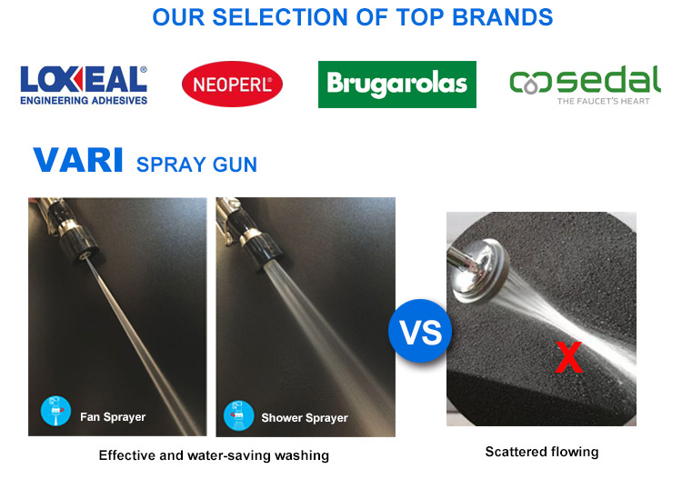 Commercial spray faucet