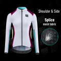 Santic Women Cycling Jerseys Long Sleeve Pro Fit Road Bike MTB Top Jackets Cycling Tops Asian Size S-3XL L8C01093