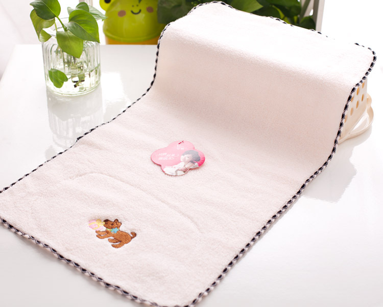 25x50cm dog cotton material child towel Hand Towel wholesale Home Cleaning Face for baby for Kids High Quality Bath Towel Set