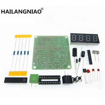 High Quality C51 4 Bits Electronic Clock Electronic Production Suite DIY Kits new