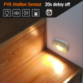 Wireless Wall Night Lamp LED Sensor Light AAA Battery Operated Under Cabinet LED Lights for Kitchen Closet Corridor Stairs Home