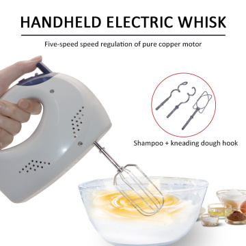 5 Speed Control Hand Mini Food Mixer Egg Beater Cake Baking Multifunctional Processor Kitchen Mini Electric Manual Cooking Tools
