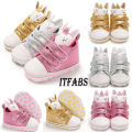 Baby Girl Princess Toddler Infantil Leather Crawling First Walker Shoes Cotton Non Slip Soft Sole Shoes Mocassins Prewalkers