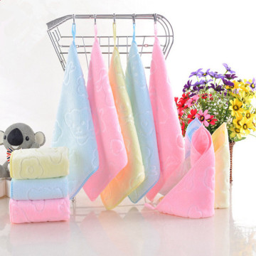 Baby Towel Fashion Superfine Fiber Kid Bath Towels Washcloth Square Towel Children Bathroom Wipe Wash Cloth Gift Towel