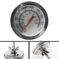 Stainless Steel Barbecue BBQ Smoker Grill Thermometer Household Oven Thermometers Dial Temperature Gauge 50-400°C Baking Gadget