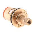 1pcs 1/2" 20 Copper Teeth Ceramic Tap Cartridge Disc Quarter Turn Valve Replaceme Faucet Cartridges Accessories