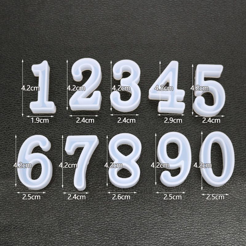 60G DIY Casting Mold Number Alphabet Jewelry Casting Mold Reversed Letter Jewelry Making Mold Art Craft Resin Casting Mould