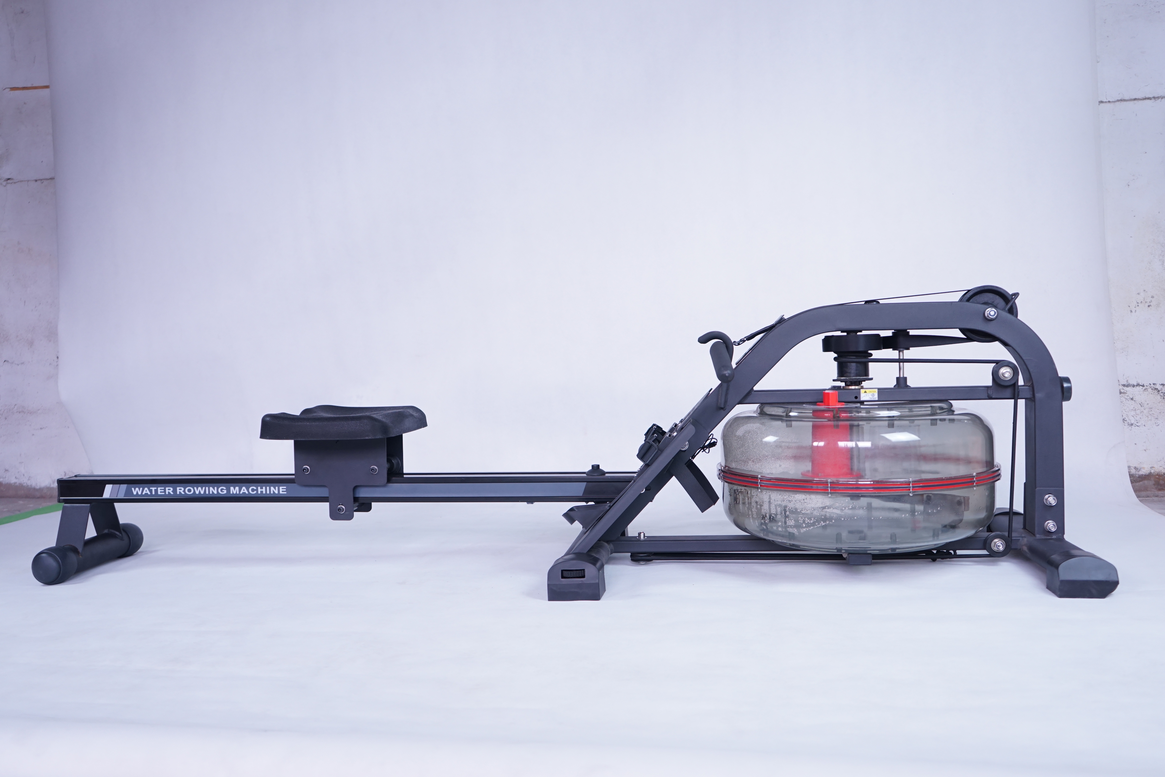 metal water rower home gym equipment rowing machine