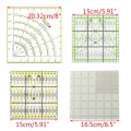 Multifunction Acrylic Patchwork Drawing Ruler Quilting Sewing Measuring Tools Office & School Sewing Measuring Supplies