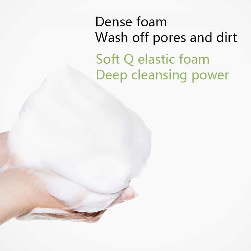 Facial cleanser texture