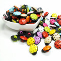 HL 50pcs/150pcs Mix Colors 15mmx12mm Beetle Shank Plastic Buttons Kid's Garment Sewing Accessories DIY Scrapbookings