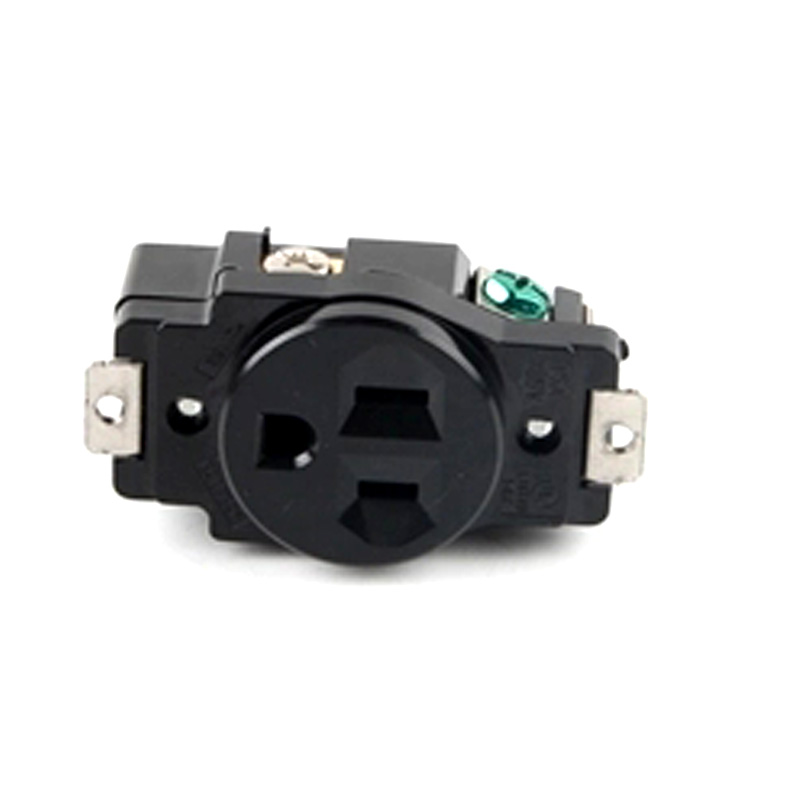 125V 15A L5-15p L5-15R copper Female male wired lock connector US industry Generator control nema power plug Receptacle Socket