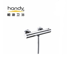 Cylindrical Wall Mounted Thermostatic Shower Mixer Taps