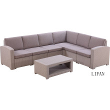 wholesale good quality rattan garden furniture wicker sofa