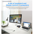 USB 2.0 Switch KVM Switcher Splitter Box For 4 PC Sharing Printer Keyboard Mouse KVM 4K USB HDMI KVM Switch Box Video Display