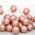 50pcs 12inch New Colors Pearl Chrome Metal Balloon Black Golden Balloon Arch Wedding Birthday Supplies Party Decor Globos