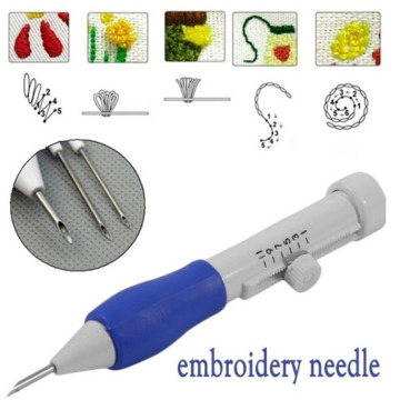 DIY craft pen magic pencil embroidery interchangeable punch thimble sewing accessories embroidery needle sewing embroidery pen