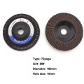 1pcs 100mm 60/80/120/240/320 Grit Flap Sanding Grinding Discs Angle Grinder Wheels Grinding Wheel Sanding Flap Disc 72 tablets