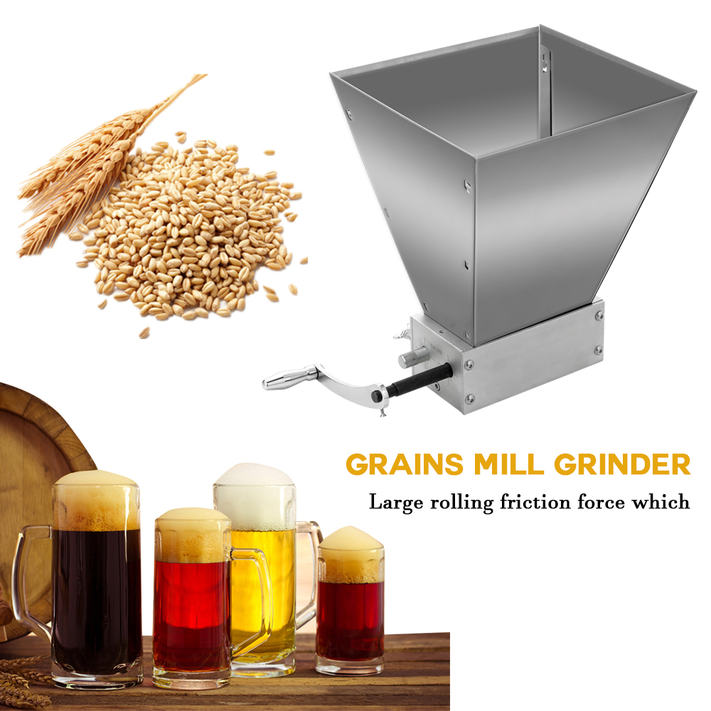 Whole Grains Mill Grinder Food Processors Superfine Large Manual Powder Machine Stainless Steel Malt Corn Food Grinder