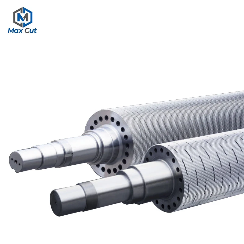 High Quality Tungsten Carbide Coating Corrugated Roll A B C E F G Flute Upper Corrugation Roller3