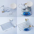 Wall Mounted Bathroom Accessories Set Towel Shelf Towel Holder Toilet Paper Holder Soap Holder Soap Dispenser EKY5100