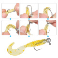 DONQL 20pcs/Box Lead Head Fishing Hook 1-20g Crank Jig Head Hook for Carp Fishing Lure Soft Worm Fishing Tackle Accessories