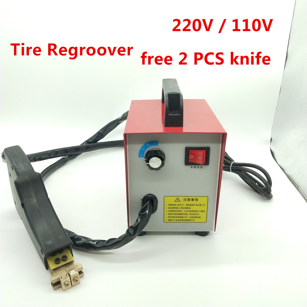 Tire Regroover Truck Tire Car Tire Rubber Tyres Blade Iron Grooving electric Rubber cutting machine