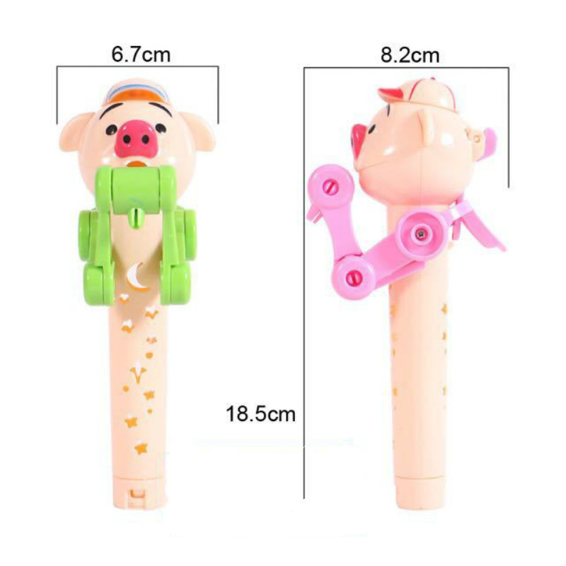 Lowest Price In History Latest Creative Personality Toy Lollipop Holder Decompression Toy Lollipop Robot Decompression Candy Toy