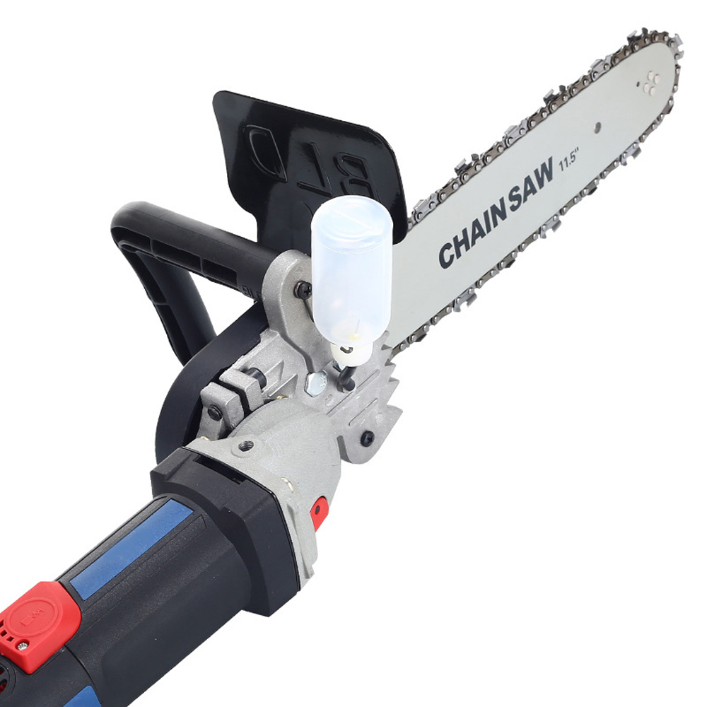 12 Inch Chainsaw Refit Conversion Kit Chainsaw Bracket Set Change Angle Grinder into Chain Saw Woodworking Power Tool