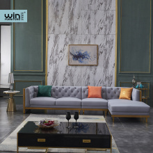 Modern Living Room Furniture Light Luxury Sofa