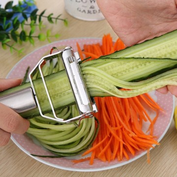 Stainless Steel Multi-function Vegetable Fruit Peeler Julienne Cutter Shredder Slicer Potato Cucumber Carrot Grater Kitchen Tool