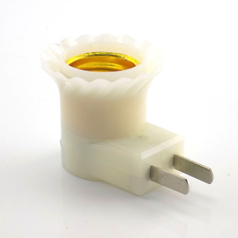 E27 Adapter Sochet Lamp Base Auto Rotating Converter for Bulb Lamps Holder Mini Stage Disco LED Light EU US AU Plug