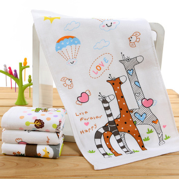 25x50cm cartoon gauze cotton child towel Hand Towel wholesale Home Cleaning Face for baby for Kids High Quality Bath Towel Set