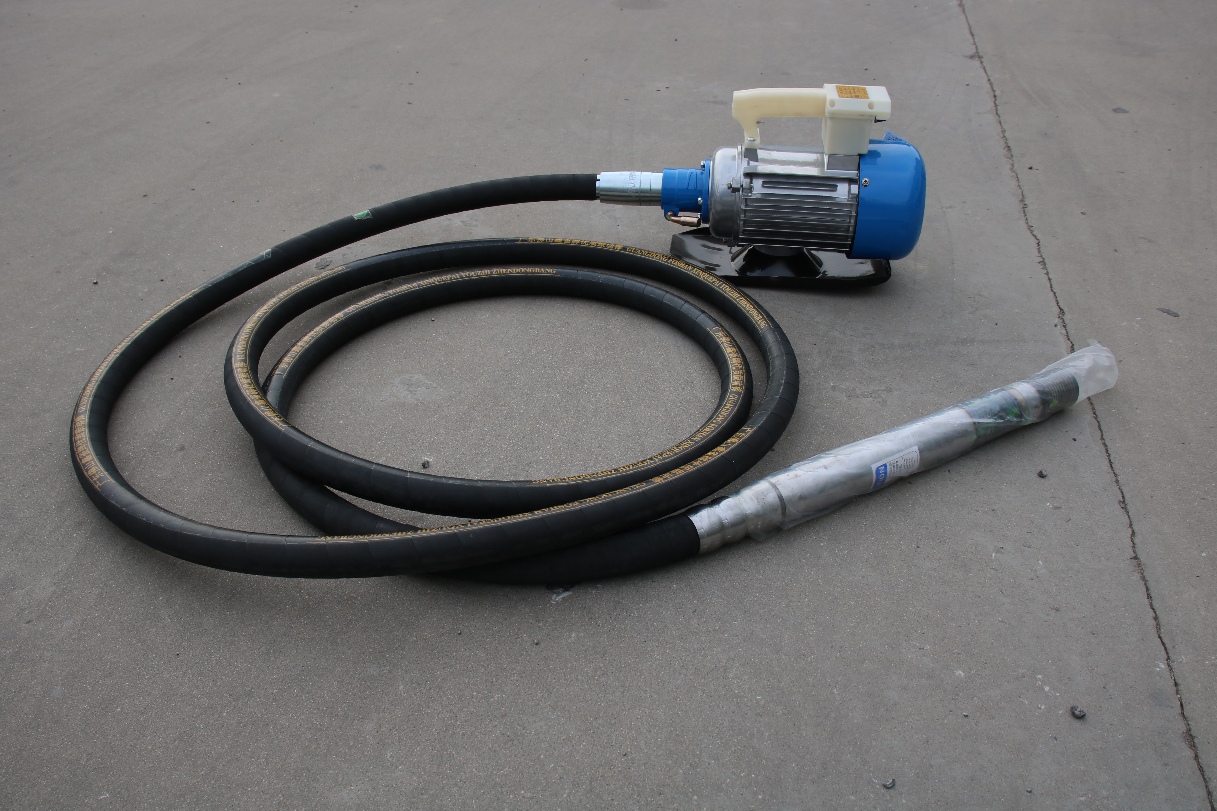 Electrical Concrete Vibrator 380V 6m With Motor Construction