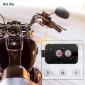 Full Body Waterproof Motorcycle Camera Recorder P6FL WiFi Dual 1080P Full HD Motorcycle DVR Dash Cam Black GPS Box Recorder