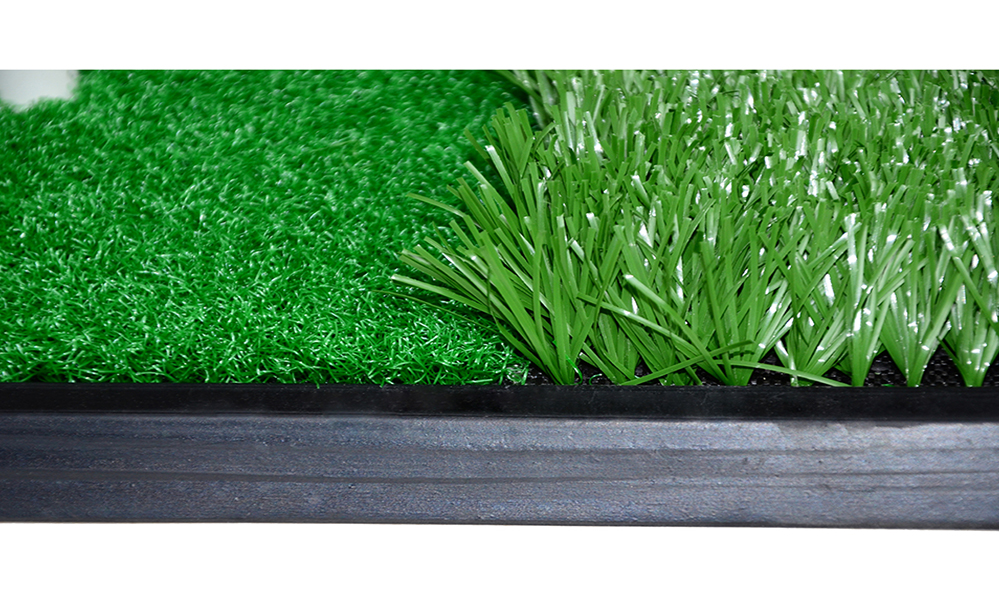 Short and Long turf golf hitting mat