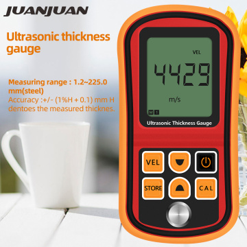 GM100 Thickness Tester Ultrasonic Thickness Gauge 1.2-220mm Steel Thickness Car Paint Testering Measuring Instruments 38% off