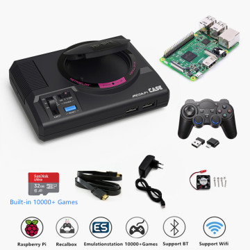 Video Game Console Retroflag CASE Megapi With Raspberry Pi 3B TV Player Support HDMI Output Play&Plug Build in 10,000 Games