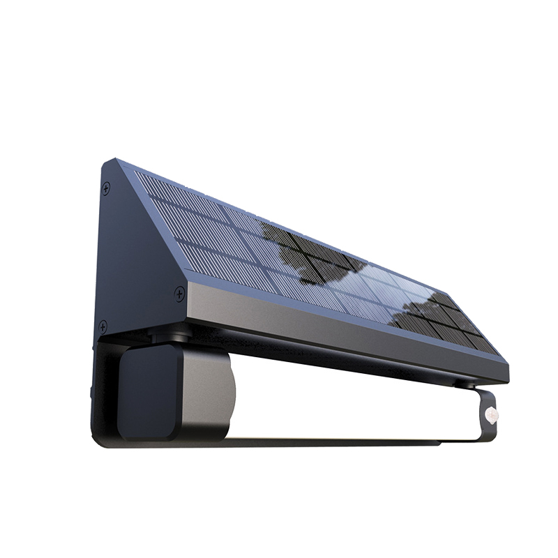Solar Powered Motion PIR Dual Color Wall Lamp