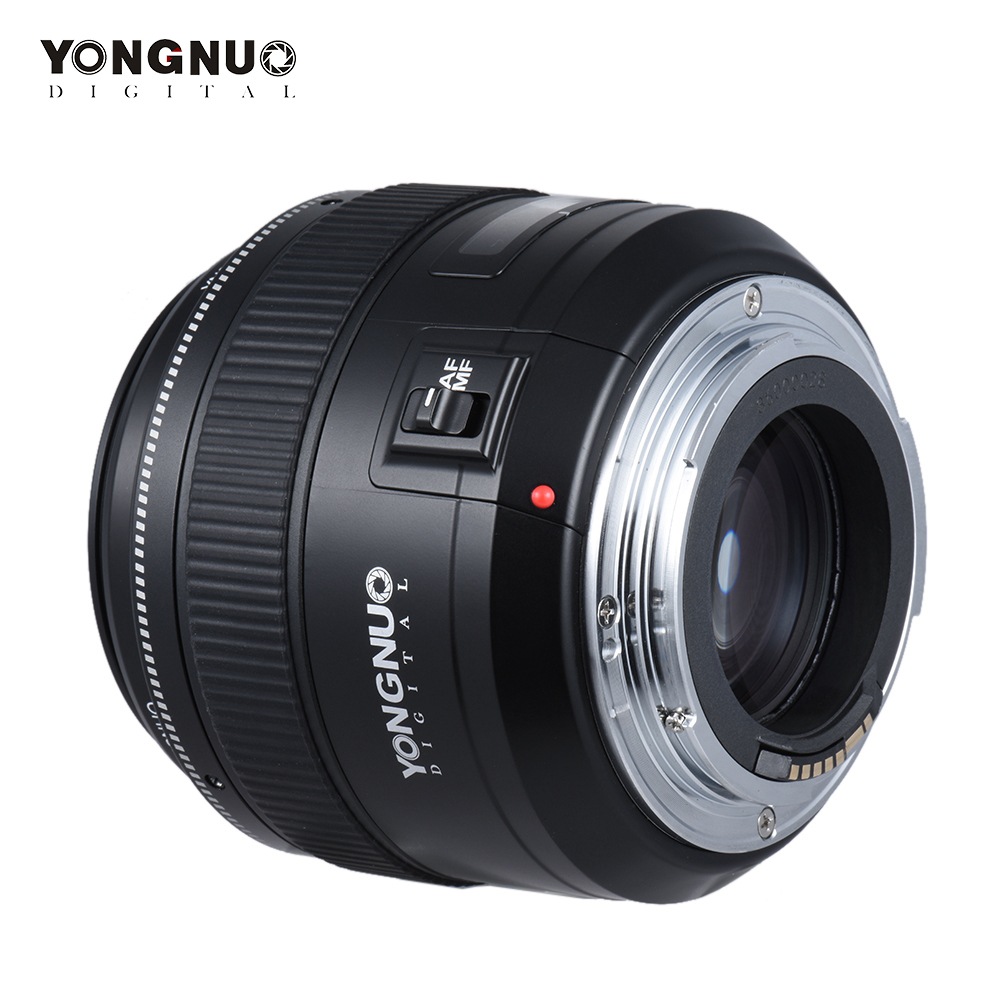 YONGNUO YN85mm F1.8 Camera Lens for Canon EF Mount EOS 85mm AF/MF Standard Medium Telephoto Lenses Fixed Focal Camera Lens 5DIII