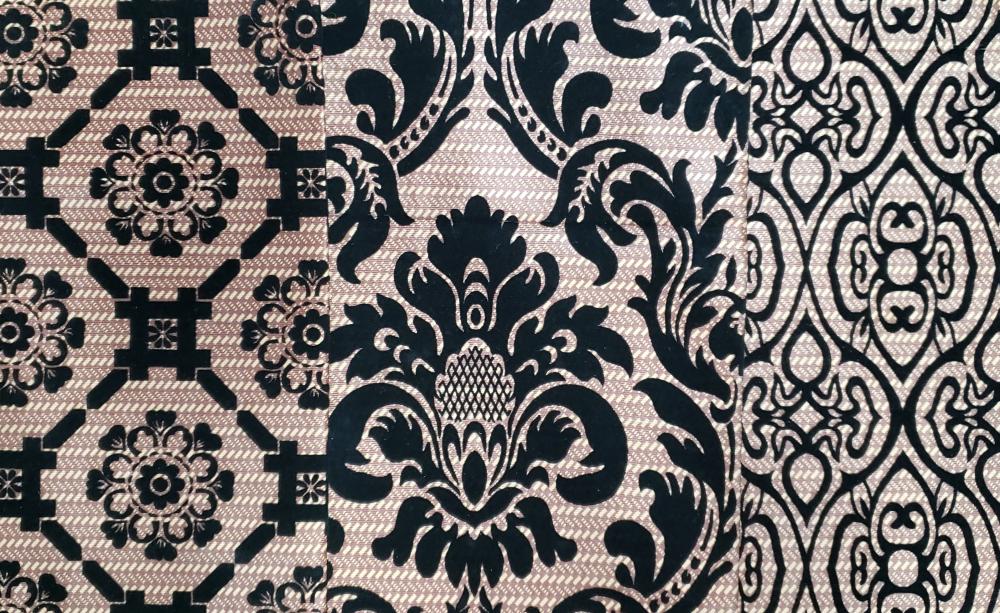 Flocking Upholstery Fabric