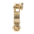 2Pcs Small 41mm x 36mm Auto Car Replacement Battery Terminal Clamp Clips Brass Connector Hot #1